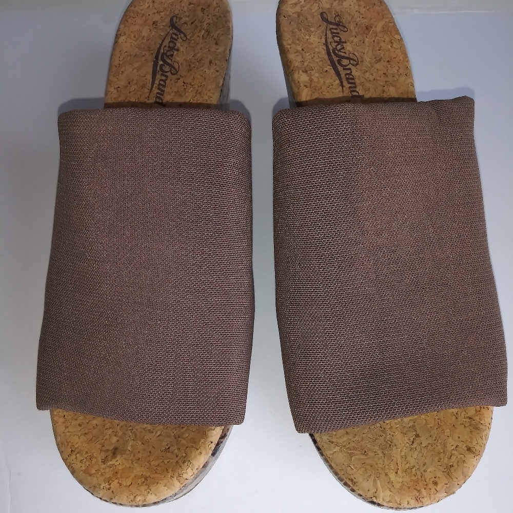 Lucky brand snake print wedges - Picture 3 of 4